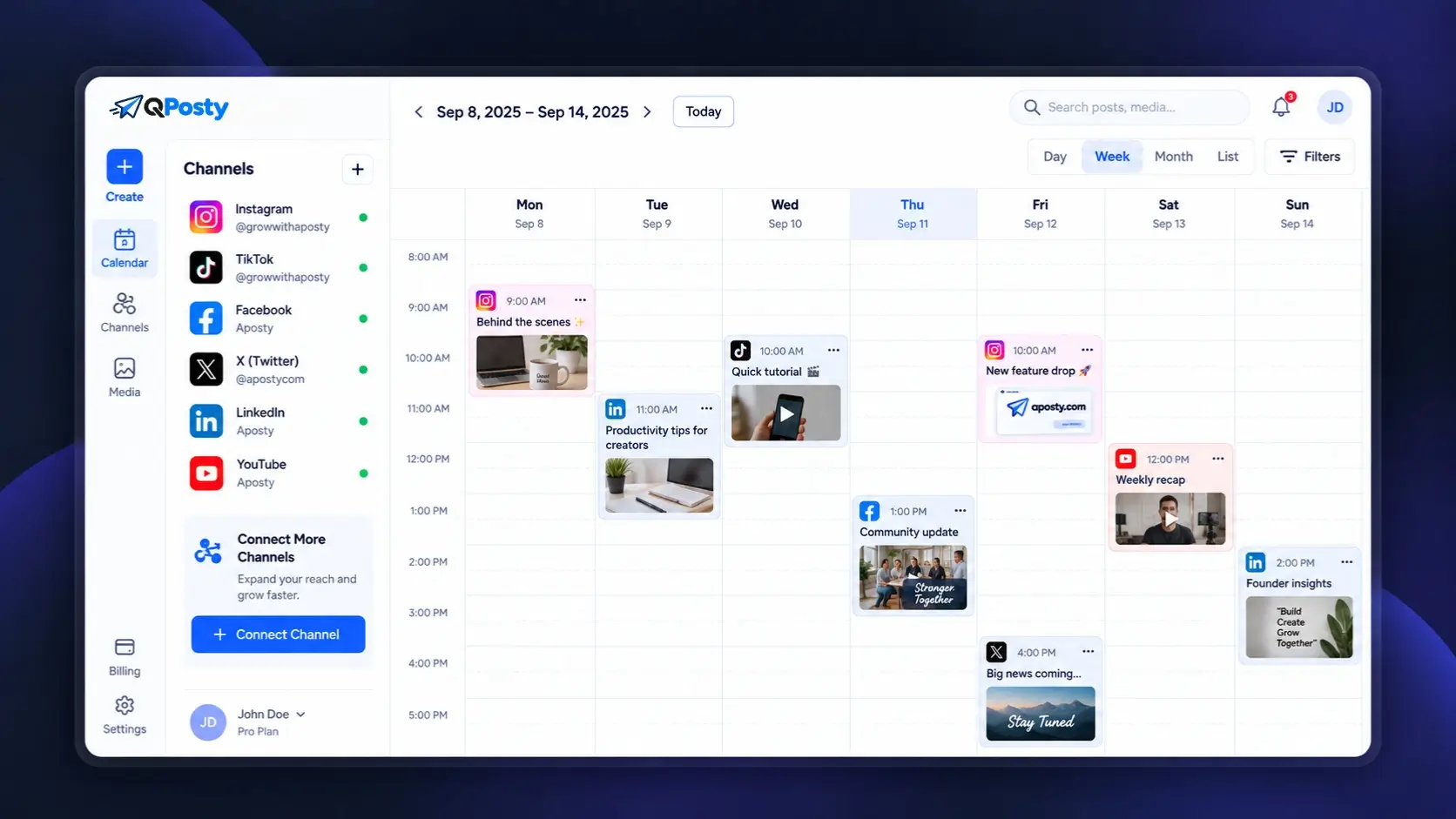 Socioi homepage preview